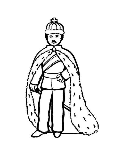 king coloring pages kids play color