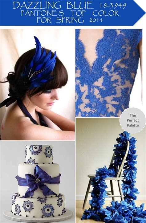 Dazzling Blue 18 3949 Top Pantone Color For Spring 2014 Wedding