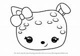 Num Noms Coloring Pages Jelly Kiwi Printable Series Drawing Draw Cute Step Bettercoloring sketch template