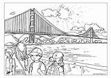 Bridge Colouring sketch template
