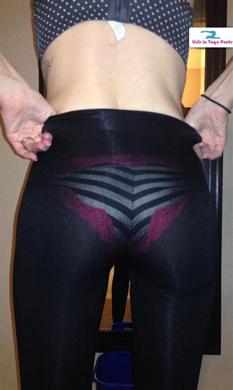 14 pictures of a visitor s wife in see through yoga pants