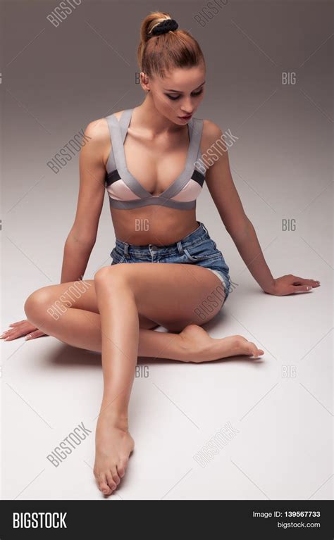 sexy woman shorts image and photo free trial bigstock