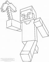 Herobrine Minecraft Coloring Pages Steve Armor Diamond Colouring Printable Color Getcolorings Print Template sketch template