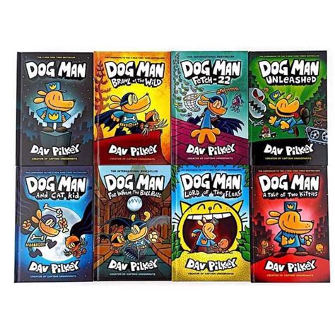 dog man books  dav pilkey dogman collection paperback hard cover