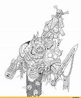 Warhammer 40k Nurgle доску выбрать Plague Marine sketch template