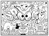 Coloring Pages Graffiti Printable Print sketch template