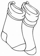 Socks Coloring Pages sketch template