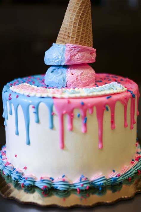time to stick a fork in the gender reveal cake