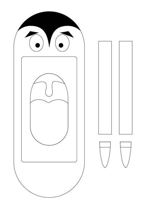 mouth puppet printable