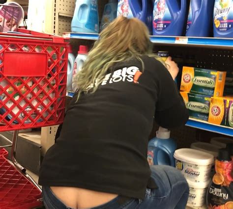 Big Lots Girl Buttcrack A Photo On Flickriver