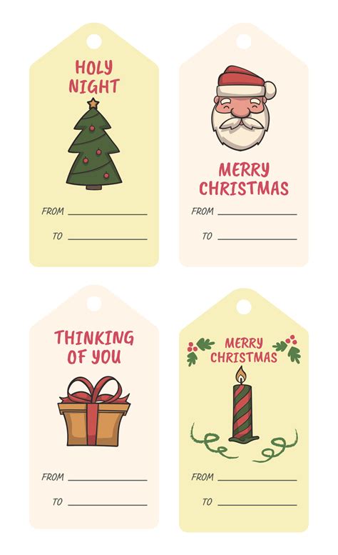 printable christmas gift cards print   christmas cards