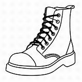 Drawing Shoes Shoelaces Boots Fashion Boot Shoe Save Sketches sketch template