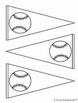 Pennant Baseball Templates Template Teacherspayteachers Editable Pennants Rodriguez Jaclyn Followers sketch template