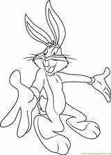 Bunny Bugs Coloring Pages Cartoon Coloringpages101 Printable Color Print Characters sketch template