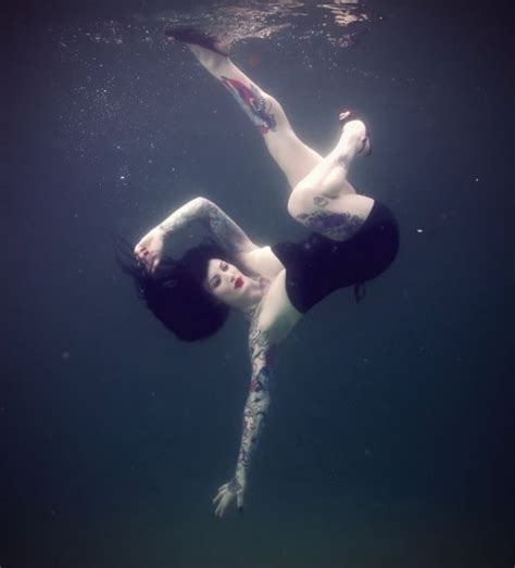 Dead Girl Lake Model Tatto Water Image 43668 On