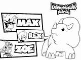 King Dinosaur Coloring Pages Coloriage Chomp Cards Kids Drawing Max Popular Ace sketch template