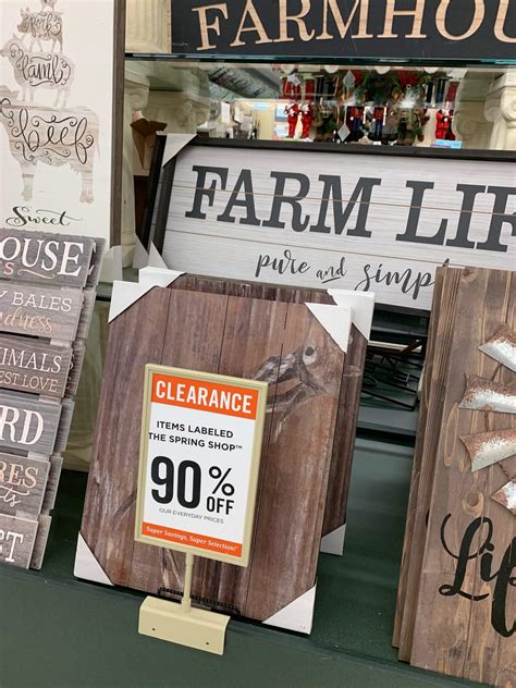 spring shop decor  hobby lobby living rich  coupons