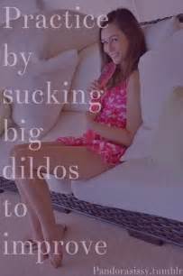 Sissy blowjob training