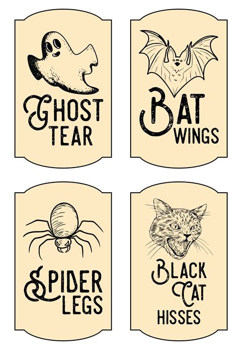 images  printable halloween poison labels printable poison