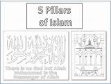 Islam Pillars Resources Kids Activities Their Choose Board sketch template