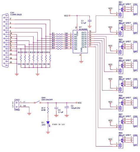 channel lpt relay board electronics labcom