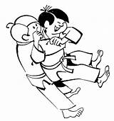 Judo Disegni Bambini sketch template