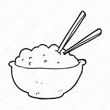 Rice Bowl Drawing Cartoon Vector Getdrawings sketch template