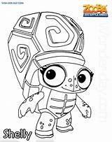 Zooba Nix Coloringonly Betsy Shelly Fuzzy Finn sketch template