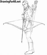 Legolas Drawingforall sketch template