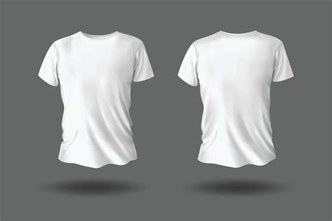 white shirt mockup vector art icons  graphics