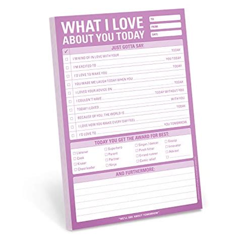 Knock Knock Why I Must Have Sex With You Checklist Note Pad 6 X 9