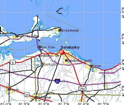 put  bay ohio map maping resources