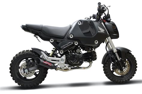 coffmans honda grom    full exhaust system