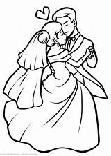 Weddings Coloring Pages Print sketch template