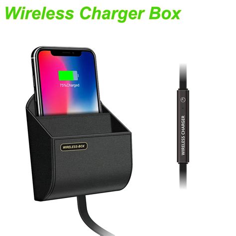 qi car charger wireless charger  samsung  charging box air vent phone holder  iphone