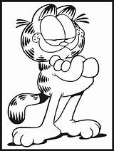 Coloring Garfield Pages sketch template
