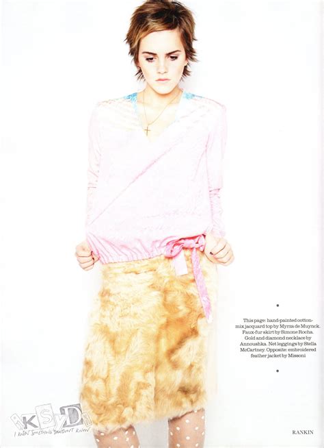 Emma Watson In Elle Uk November 2011 Issue Hawtcelebs