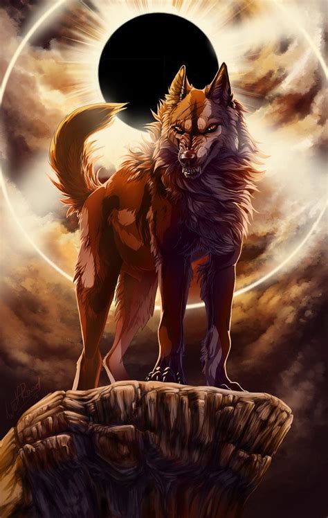 Welcom By Wolfroad On Deviantart Anime Wolf Drawing