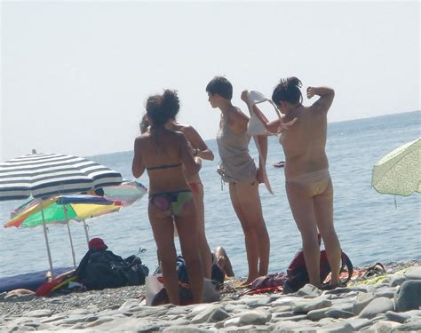 Beach Stripping Getting Nude At Beach Undressing Beach