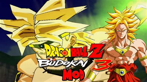 Dbz Budokai 3 Broly Super Saiyan Mod Youtube