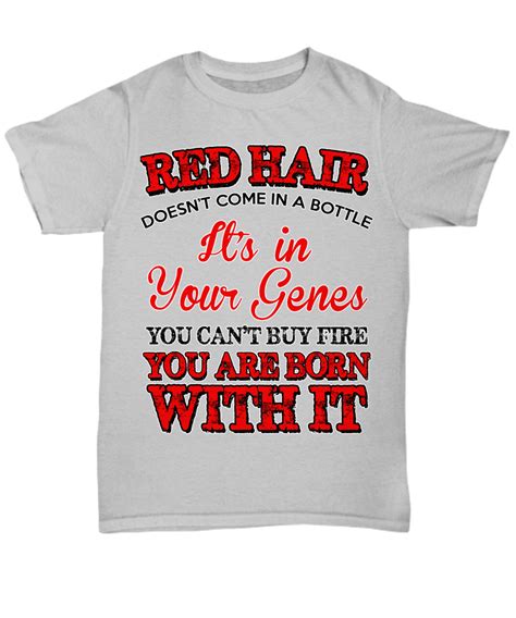 redhead exclusive t shirt