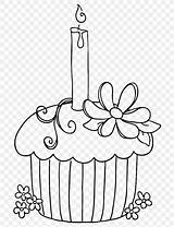 Birthday Cake Happy Coloring Drawing Child Book Save sketch template