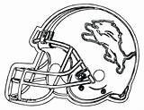 Coloring Helmet Lions Detroit Pages Football Logo Kids Broncos Drawing Redskins Colts Lion Lsu Denver Panthers Michigan Carolina Printable Color sketch template