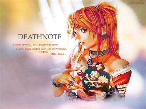 amane misa death note gothic obata takeshi valentine