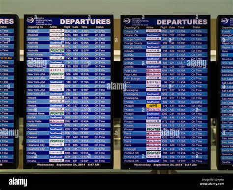 flight information departure board  airport terminal stock photo  alamy