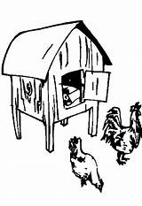 Poultry Coops Chickens Getdrawings Netart Dxf sketch template
