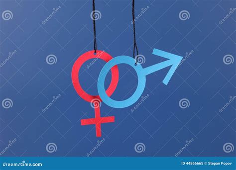 de symbolen van het geslacht stock afbeelding image  verhouding symbool