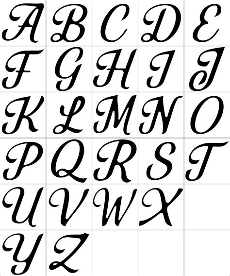 images  printable fancy calligraphy alphabet fancy