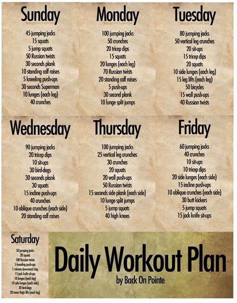 the best daily workout routines top health remedies