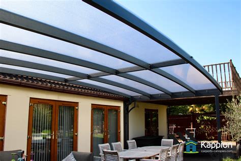garden patio canopy installed  rugby kappion carports canopies